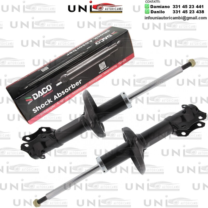 2X Ammortizzatore Anteriore Rinforzati a Gas SEAT AROSA / CORDOBA / IBIZZA ll / INCA / TOLEDO 	VW CADDY II / GOLF ll / lll / JETTA ll / LUPO / POLO