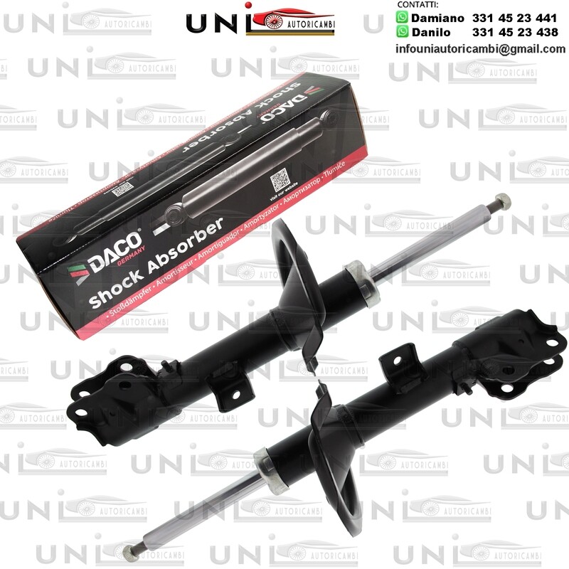 2X Ammortizzatore Anteriore Rinforzati a Gas CITROEN C-CROSSER 	MITSUBISHI OUTLANDER II PEUGEOT 4007