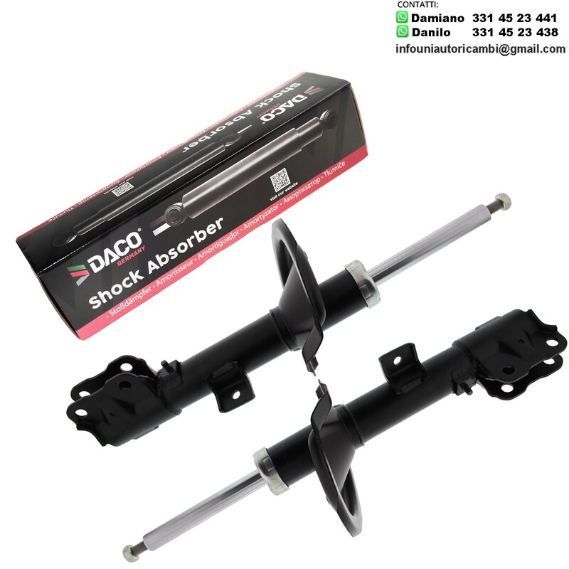 2X Ammortizzatore Anteriore Rinforzati a Gas CITROEN C-CROSSER 	MITSUBISHI OUTLANDER II PEUGEOT 4007