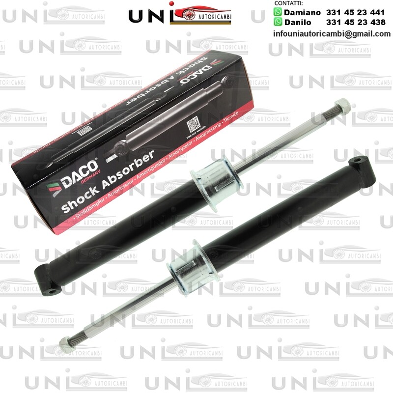 2X Ammortizzatore Anteriore Rinforzati a Gas SMART CABRIO / CITY-COUPE / FORTWO / ROADSTER