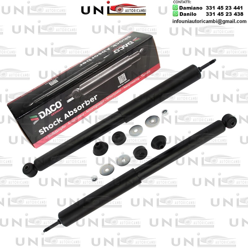 2X Ammortizzatore Anteriore Rinforzati a Gas DAEWOO ARANOS / ESPERO / LANOS /  NEXIA OPEL  ASTRA F / KADETT D / E / VECTRA A