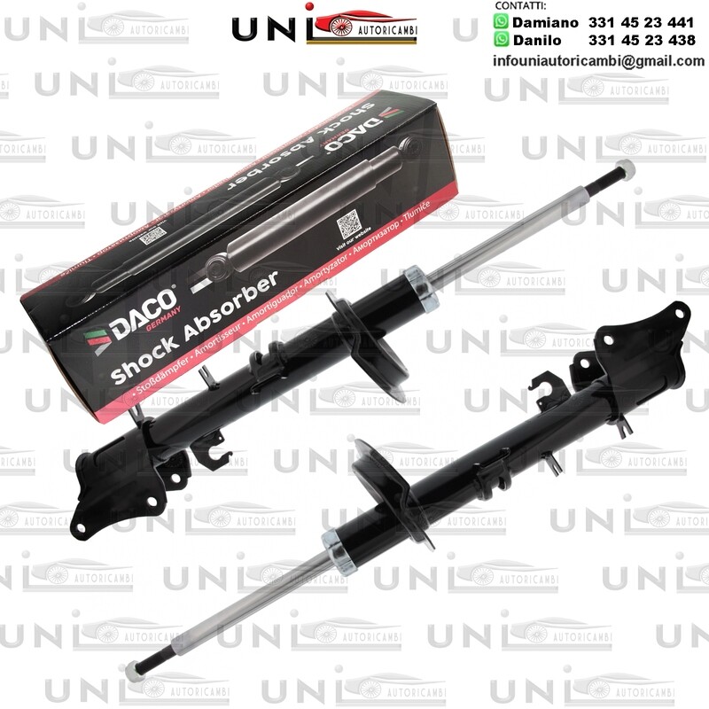 2X Ammortizzatore Anteriore Rinforzati a Gas ALFA ROMEO 147 / 156