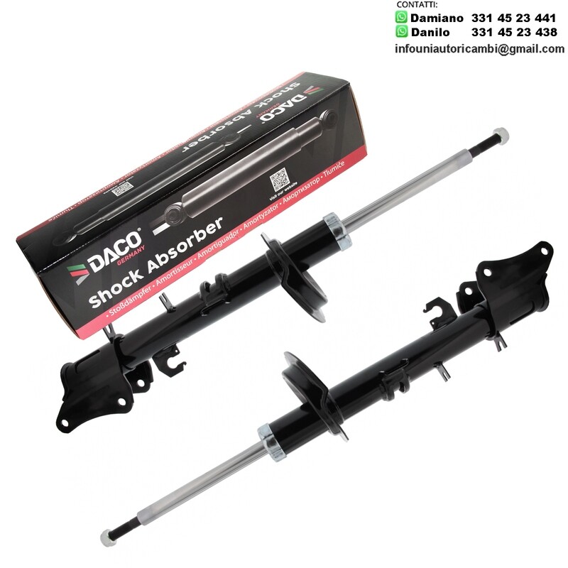 2X Ammortizzatore Anteriore Rinforzati a Gas ALFA ROMEO 147 / 156