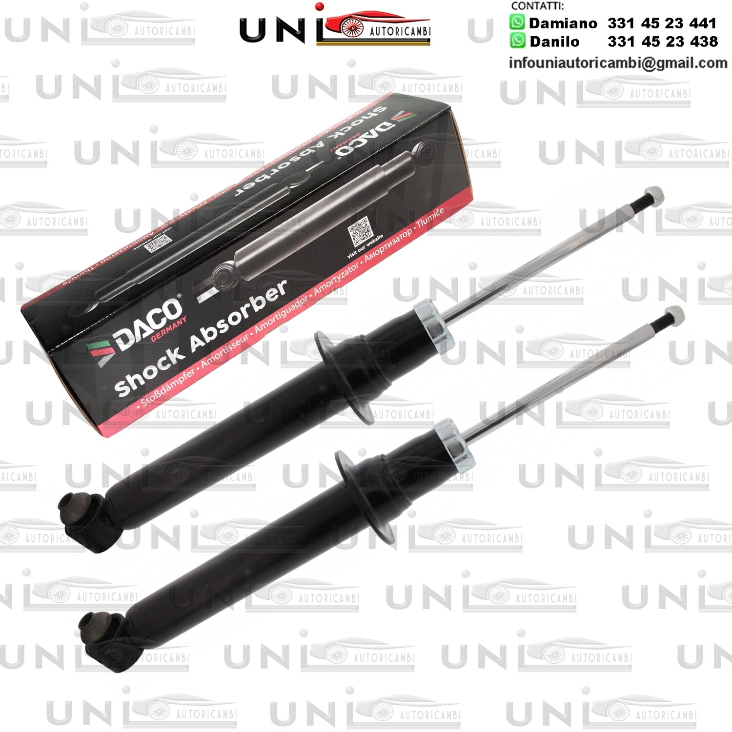 2X Ammortizzatore Anteriore Rinforzati a Gas BMW SERIE 5