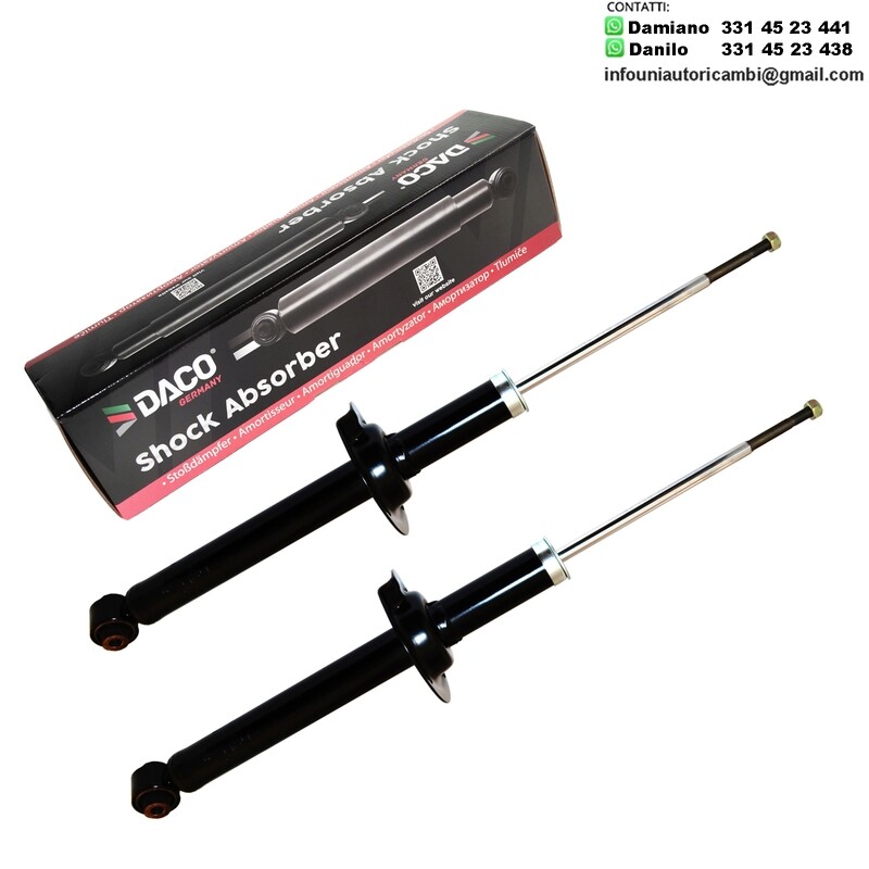 2X Ammortizzatore Anteriore Rinforzati a Gas HONDA ACCORD Vlll