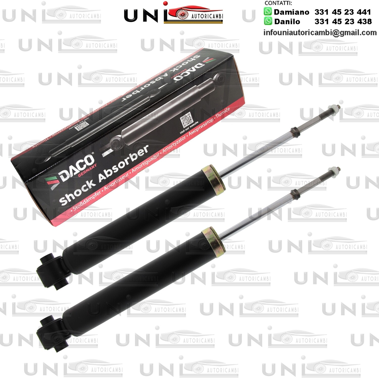 2X Ammortizzatore Anteriore Rinforzati a Gas CITROEN C-CROSSER MITSUBISHI OUTLANDER II  PEUGEOT 4007