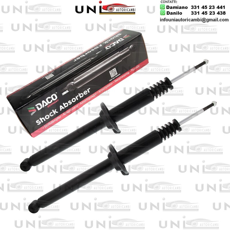 2x Ammortizzatore Anteriore Rinforzati a Gas FORD FIESTA / COURIER / KA MAZDA 121 lll / SOHO