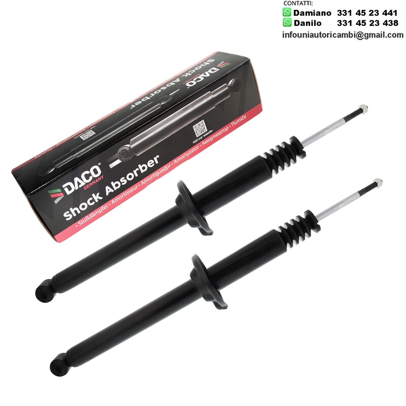 2x Ammortizzatore Anteriore Rinforzati a Gas FORD FIESTA / COURIER / KA MAZDA 121 lll / SOHO