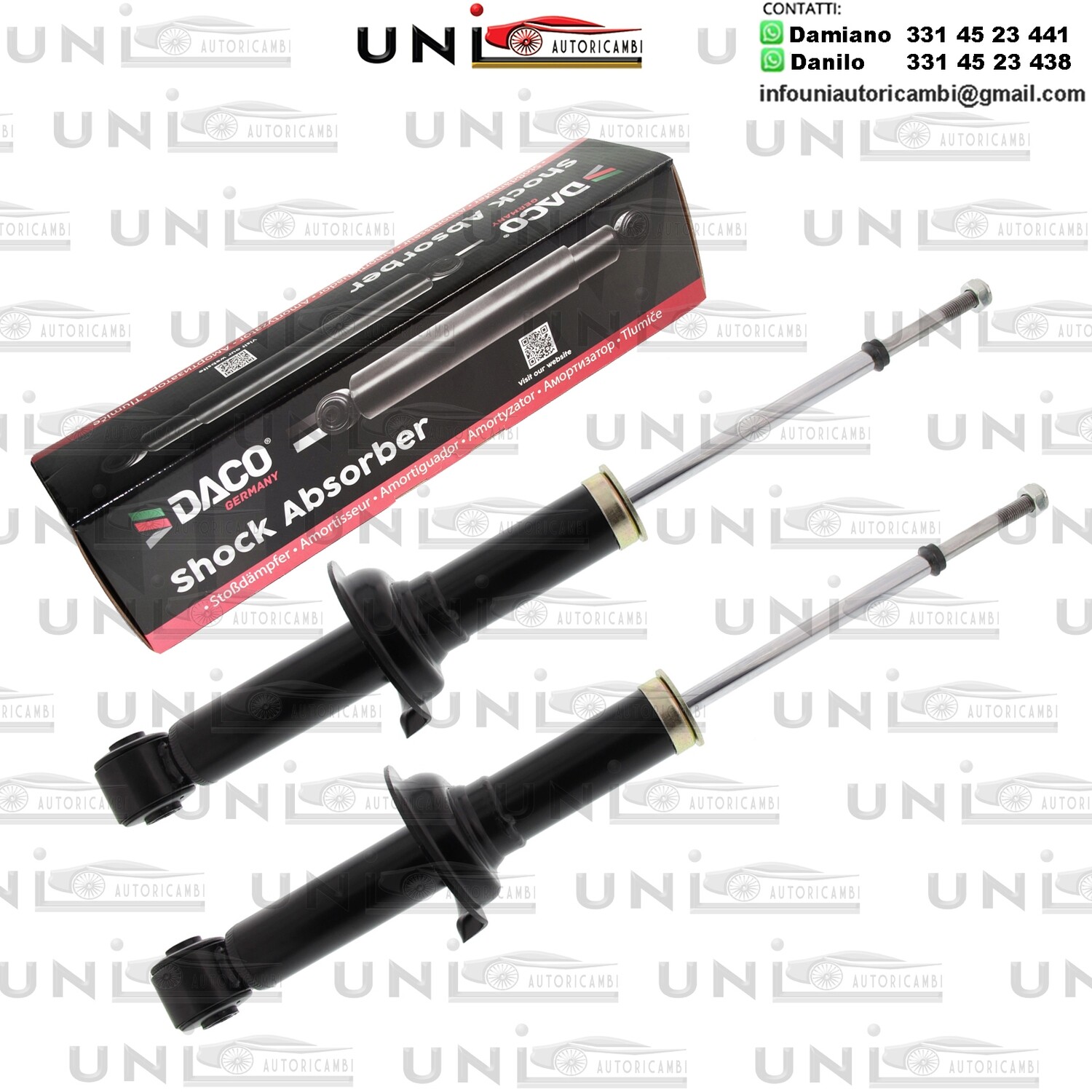 2X Ammortizzatore Anteriore Rinforzati a Gas MITSUBISHI ASX