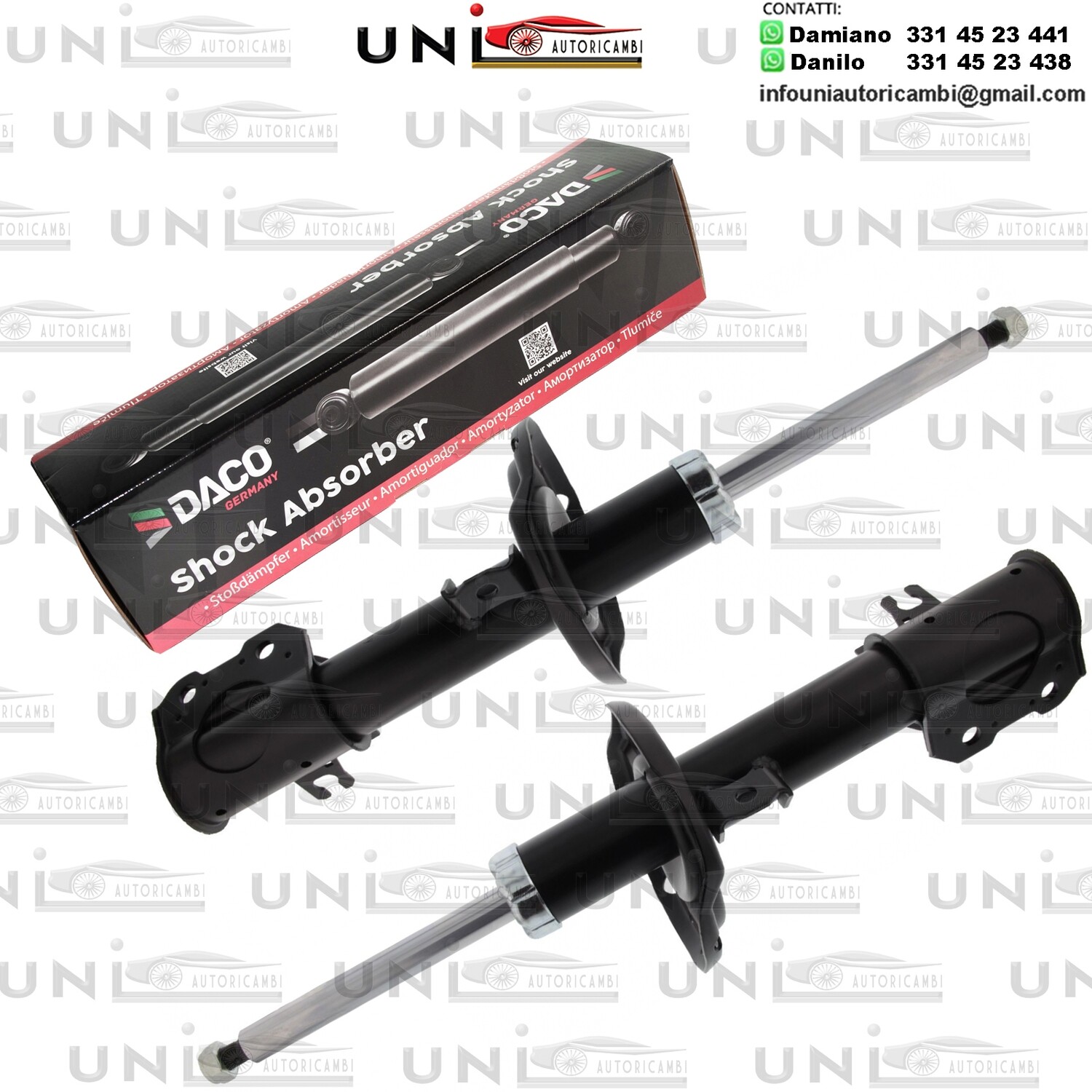 2X Ammortizzatore Posteriori Rinforzati a Gas BMW SERIE 5