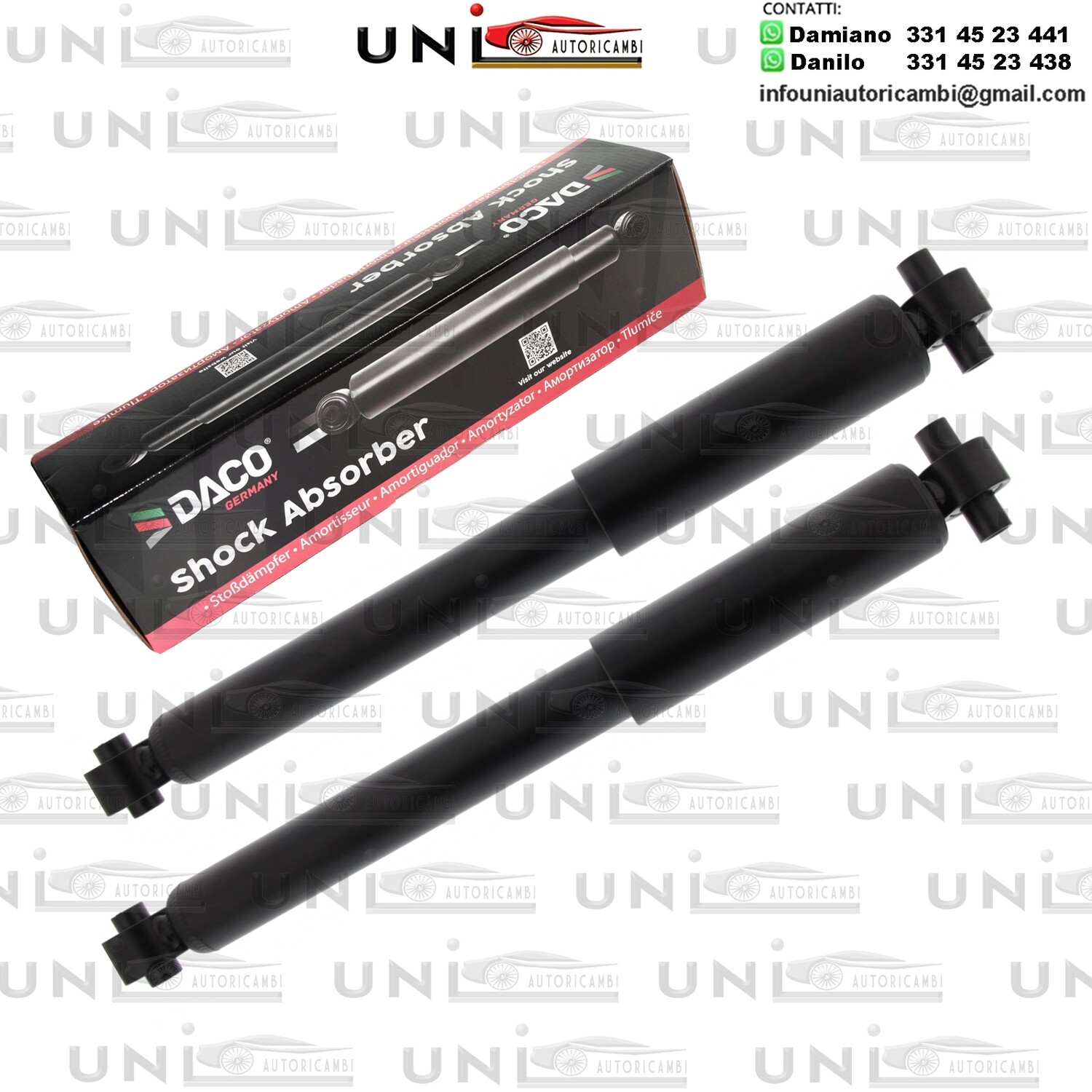 2X Ammortizzatore Anteriore Rinforzati a Gas CHRYSLER PT CRUISER