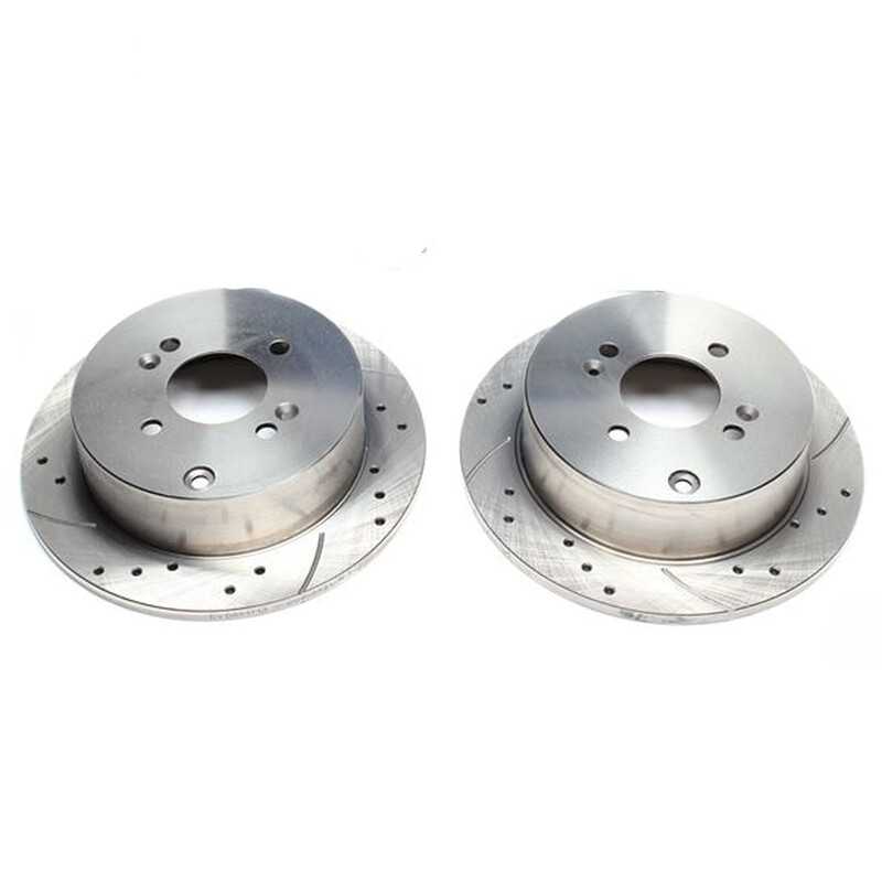 2X Dischi Sportivi Posteriori Hyundai Accent/Stufenheck III / Getz / i20 / Kia Rio/Stufenheck II