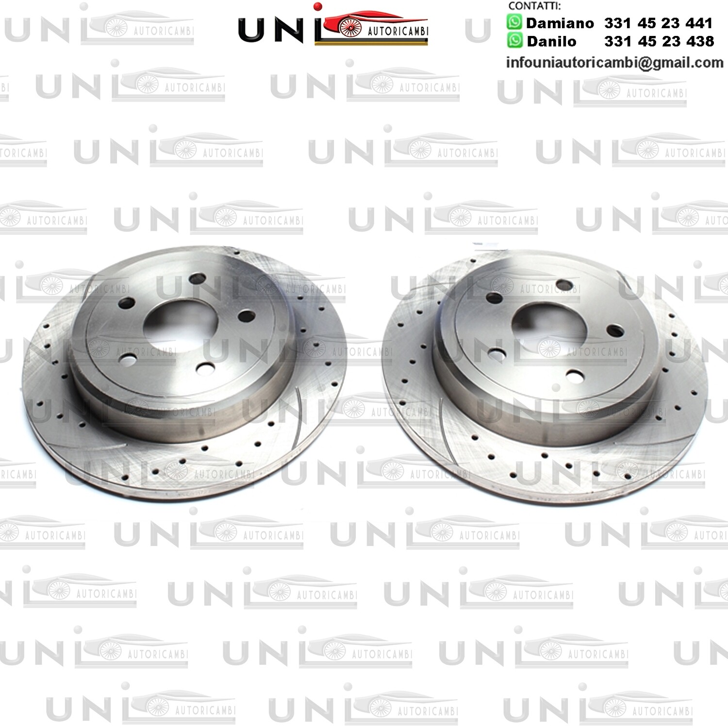 2X Dischi Sportivi Posteriori Jeep Commander / Grand Cherokee II+ III