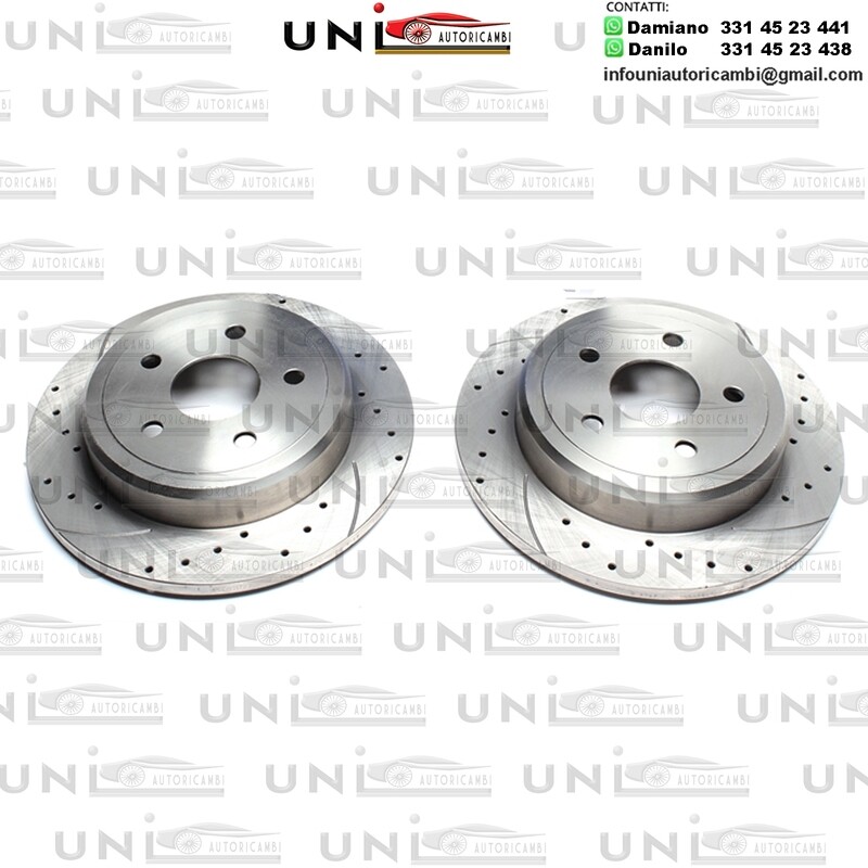 2X Dischi Sportivi Posteriori Jeep Commander / Grand Cherokee II+ III