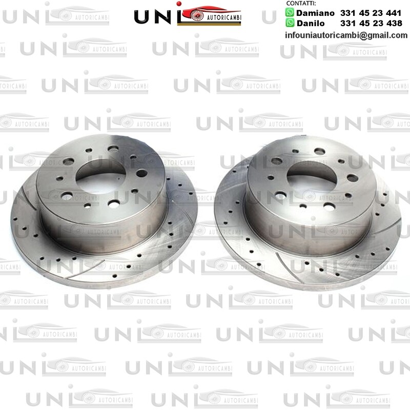 2X Dischi Sportivi Posteriori Citroën Jumper Bus / Jumper / Fiat Ducato Bus / Ducato Kasten / Peugeot Boxer Bus