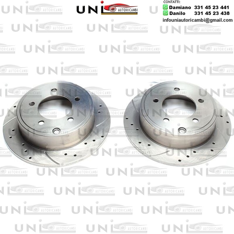 2X Dischi Sportivi Posteriori Chrysler Sebering / Jeep Compass / Patriot