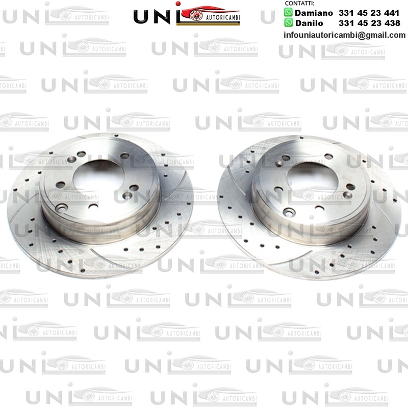2X Dischi Sportivi Posteriori Hyundai Grandeur / Sonata V / Kia Optima