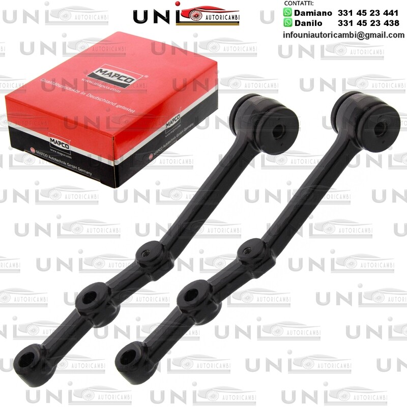 2X Braccio oscillante Assale anteriori bilaterale Rinforzati AUTOBIANCHI Y10 / FIAT PANDA / LANCIA Y10 / SEAT MARBELLA / TERRA