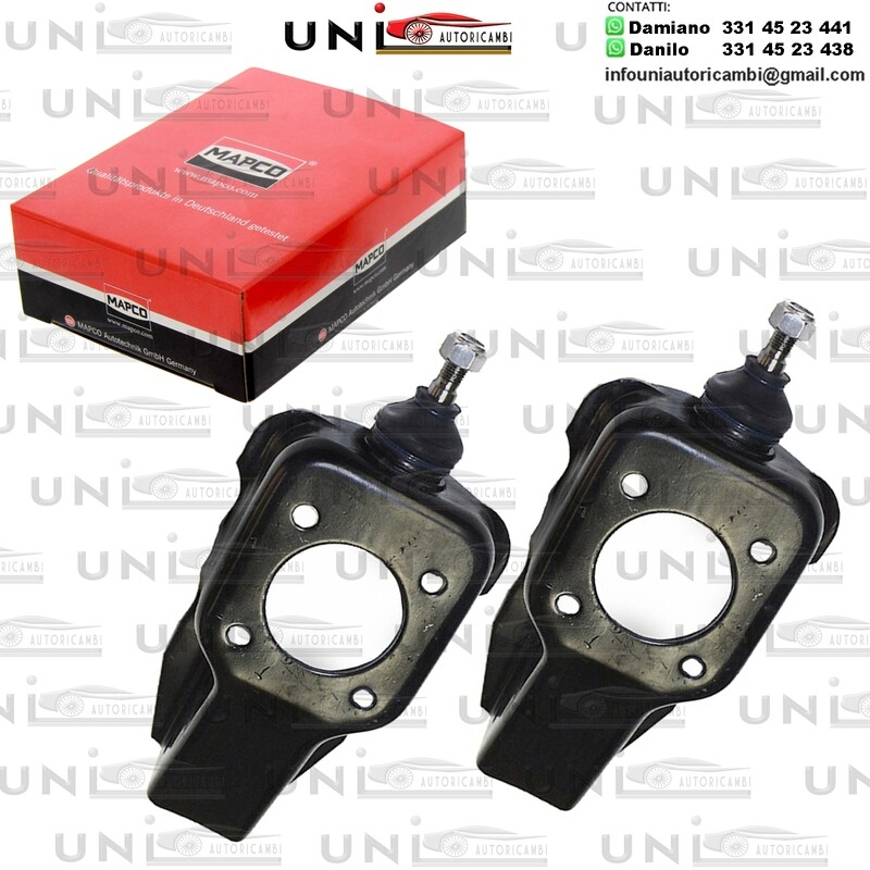 2X Braccio oscillante Assale anteriori bilaterale Rinforzati AUTOBIANCHI Y10 / FIAT PANDA / LANCIA Y10 / SEAT MARBELLA / TERRA