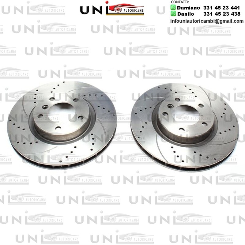 2X Dischi Sportivi Anteriori BMW Serie 3 (E36) M3 / Z3 Coupe (E36) M / Z3 (E36) M / Wiesmann Roadster