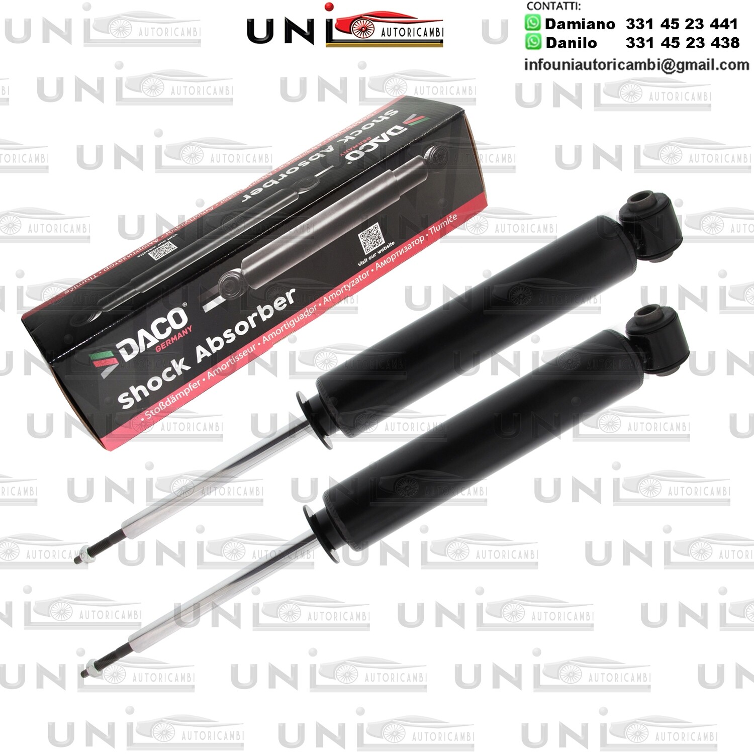 2X Ammortizzatore Anteriore Rinforzati a Gas FORD GALAXY / MONDEO IV / S-MAX