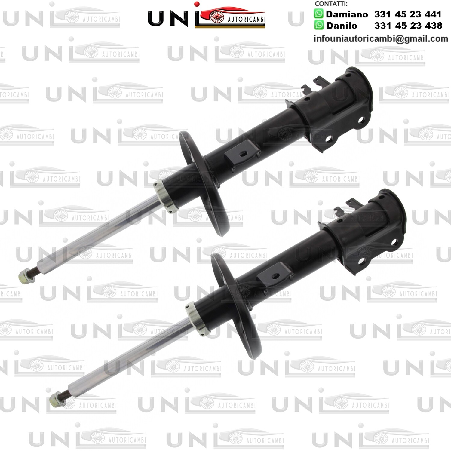 2X Ammortizzatore Anteriore Normali a Gas ABARTH GRANDE PUNTO FIAT GRANDE PUNTO / LINEA / PUNTO EVO OPEL CORSA D