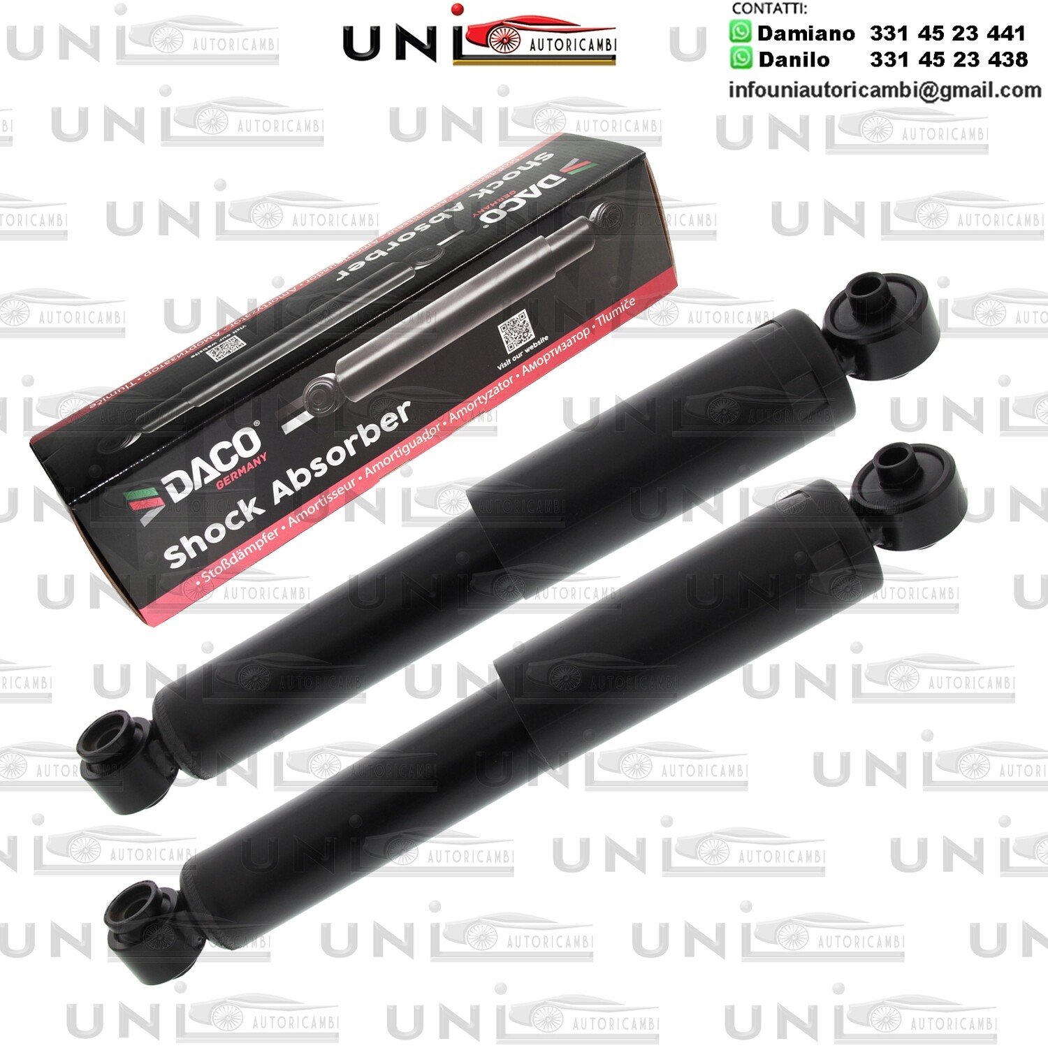 2X Ammortizzatore Anteriore Rinforzati a Gas HYUNDAI i10