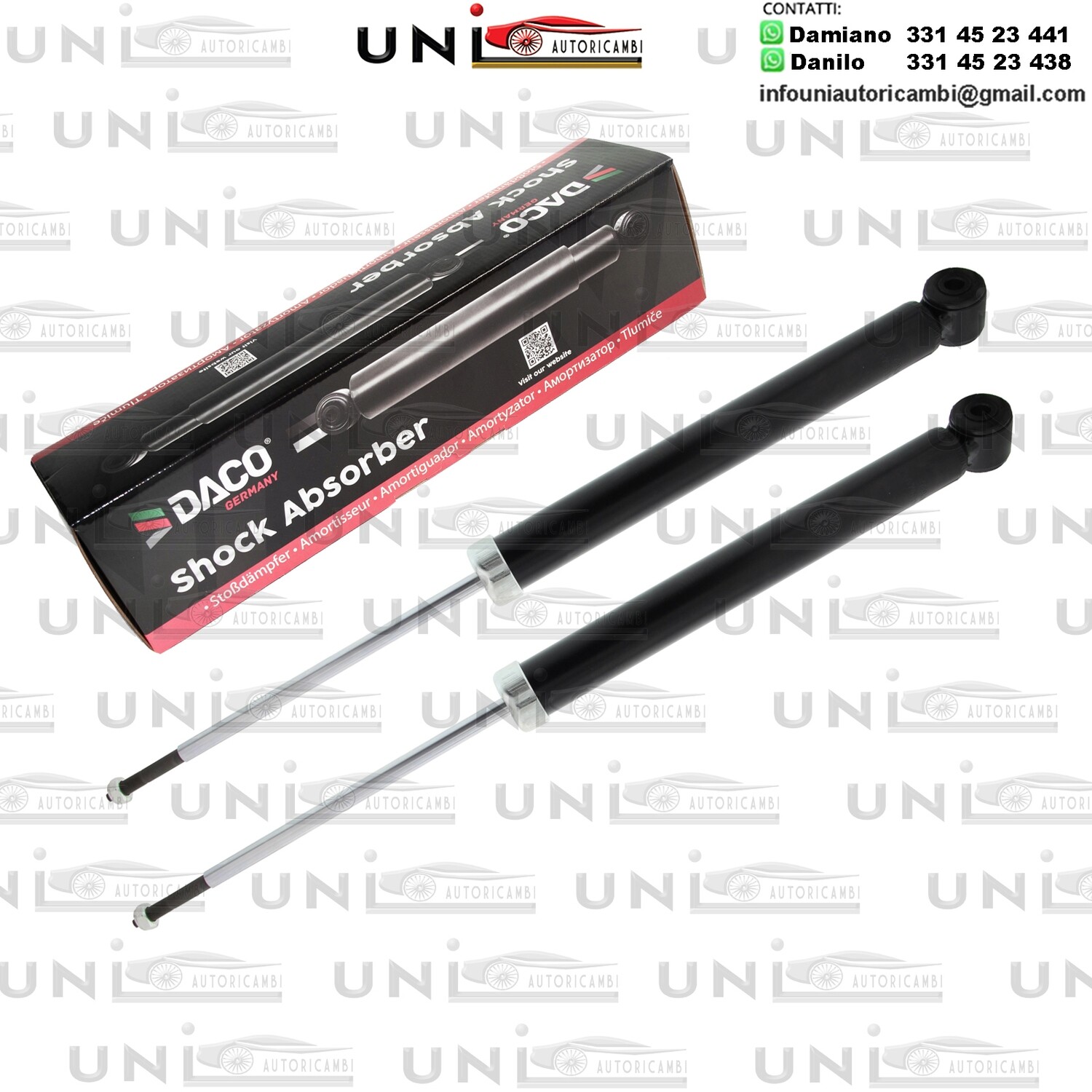 2X Ammortizzatore Anteriore Rinforzati a Gas BMW serie 3