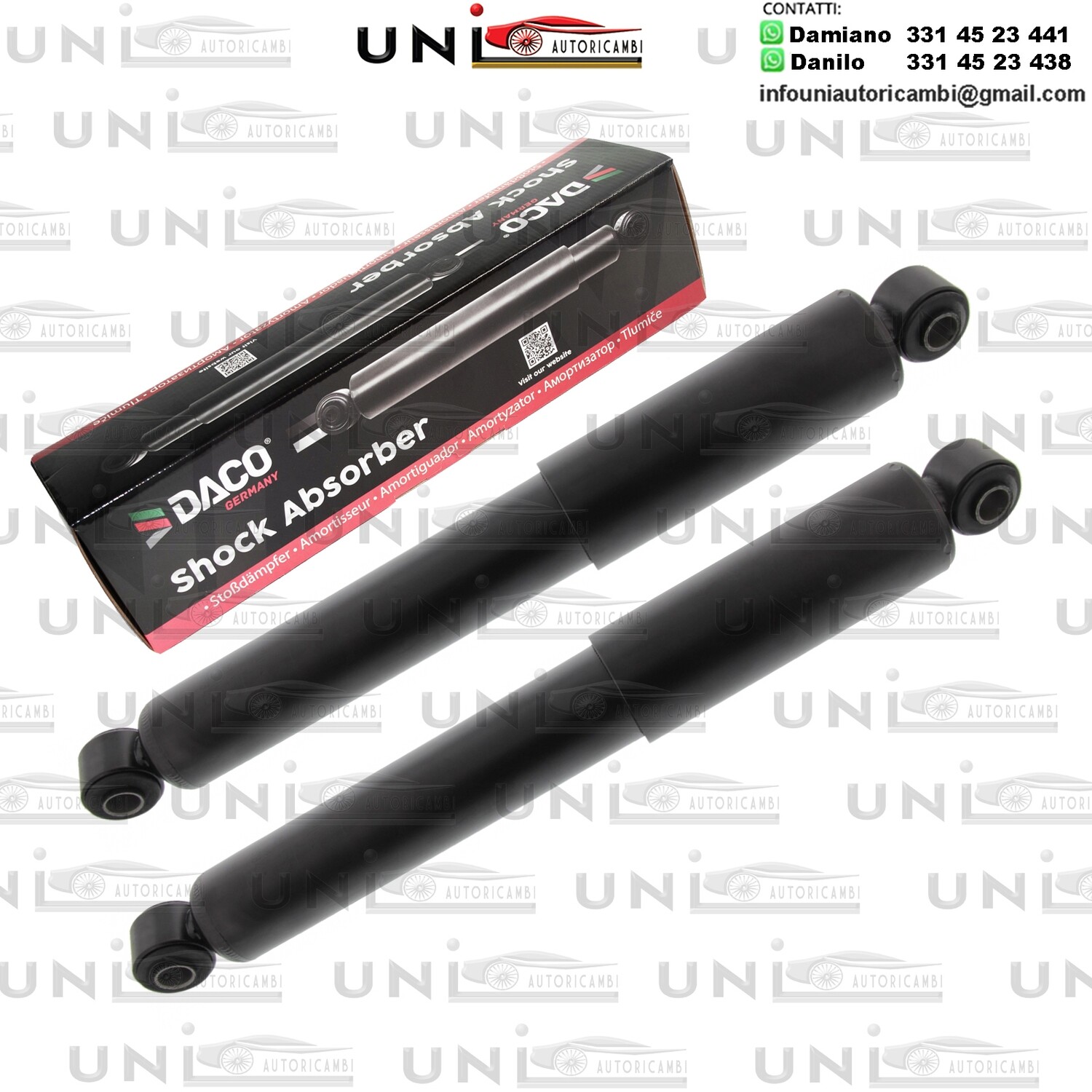 2X Ammortizzatore Anteriore Rinforzati a Gas CITROEN JUMPER / RELAY FIAT DUCATO PEUGEOT BOXER