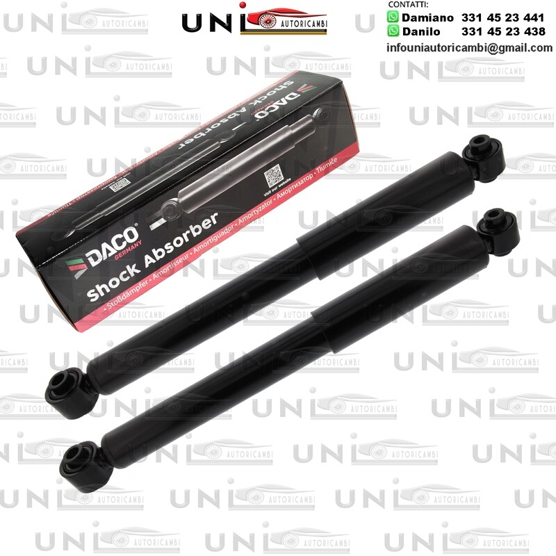 2X Ammortizzatore Anteriore Rinforzati a Gas CITROEN C2 PEUGEOT 1007