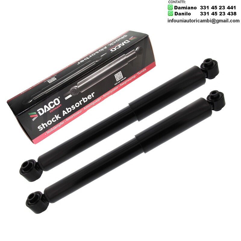 2X Ammortizzatore Anteriore Rinforzati a Gas CITROEN C2 PEUGEOT 1007