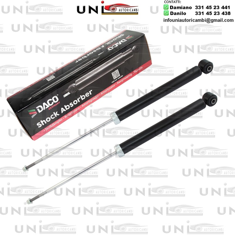 2X Ammortizzatore Anteriore Rinforzato a Gas MITSUBISHI COLT VI SMART FORFOUR