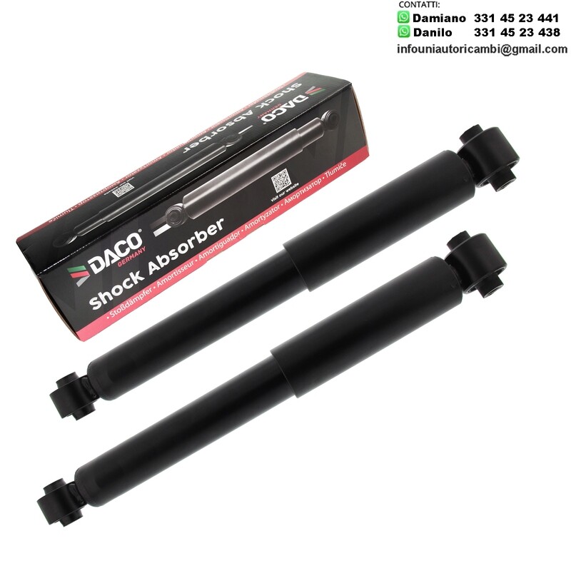 2X Ammortizzatore Anteriore Rinforzati a Gas NISSAN DUALIS / QASHQAI