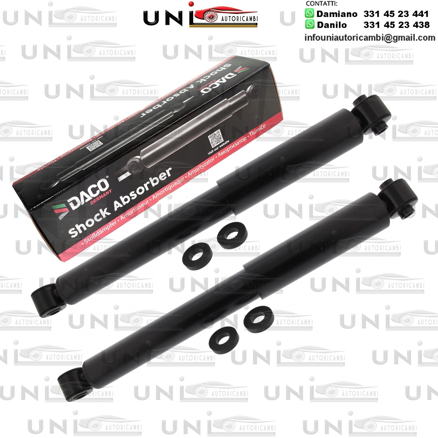 2X Ammortizzatore Anteriore Rinforzati a Gas MERCEDES SPRINTER 4 VW LT