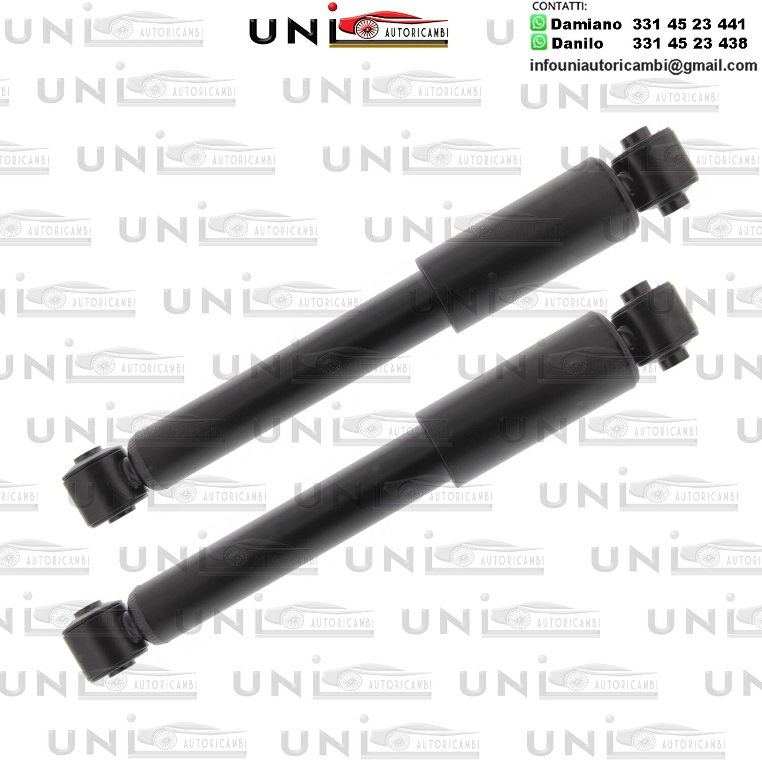 2X Ammortizzatore Anteriore Normali a Gas SMART / CABRIO / CITY-COUPE / FORTWO / ROADSTER