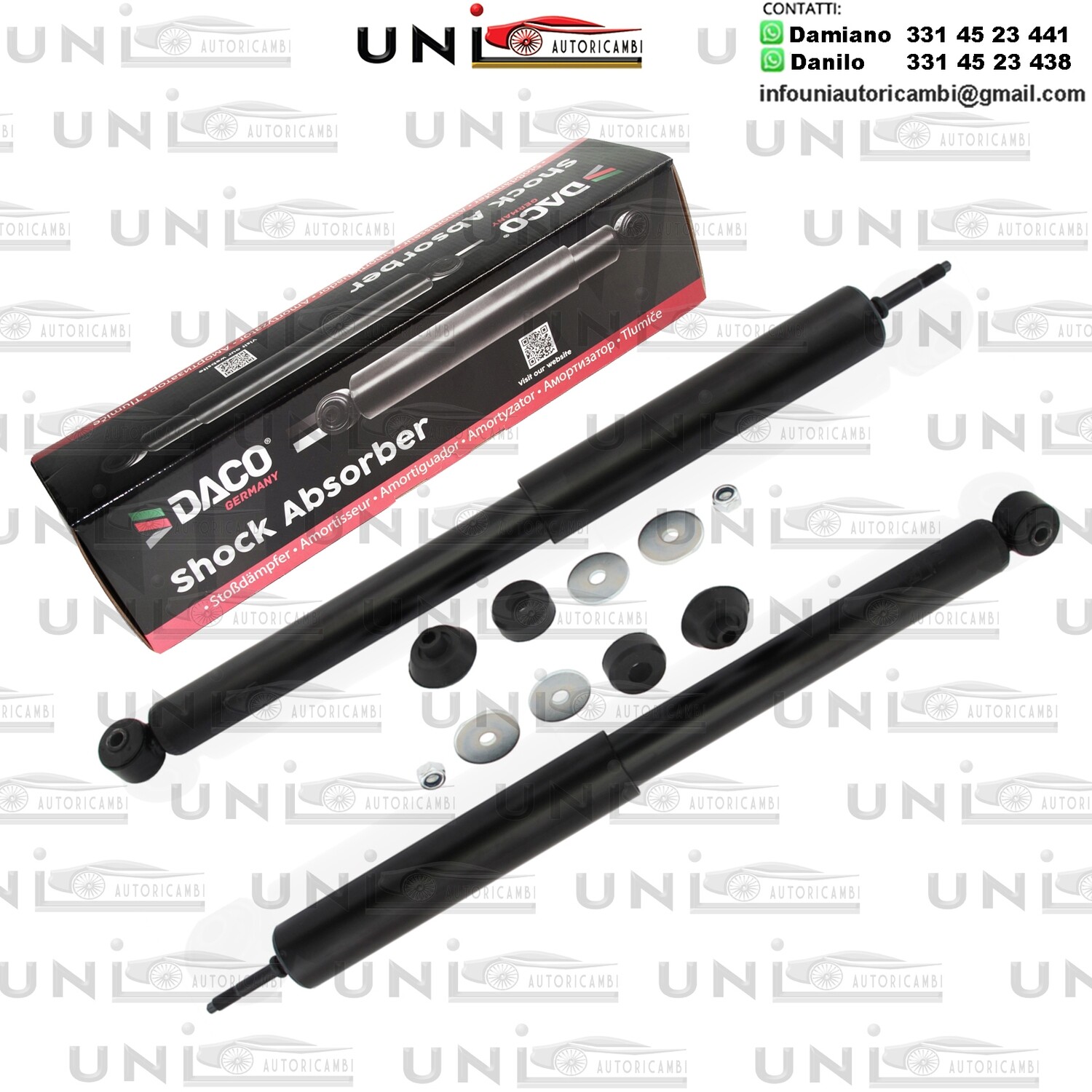 2X Ammortizzatore Anteriore Rinforzati a Gas DAEWOO ARANOS / CIELO / ESPRESO / LANOS / NEXIA OPEL ASTRA / KADETT / VECTRA A