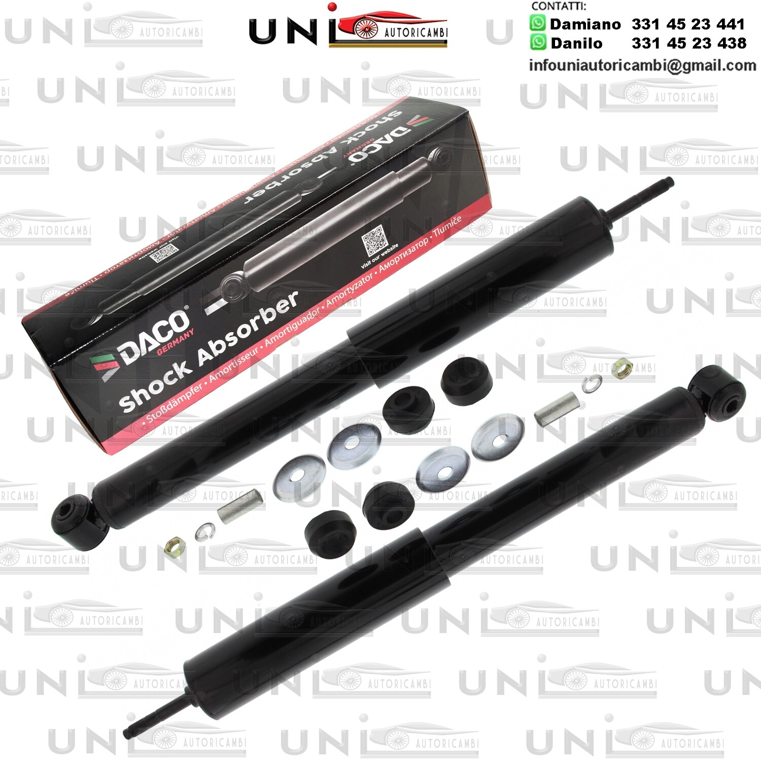 2X Ammortizzatore Anteriore Rinforzati a Gas OPEL CORSA C / VITA C