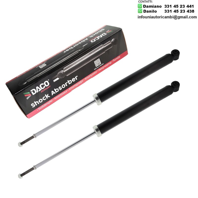 2X Ammortizzatore Anteriore Rinforzati a Gas CITROEN C1 PEUGEOT 107 TOYOTA AYGO