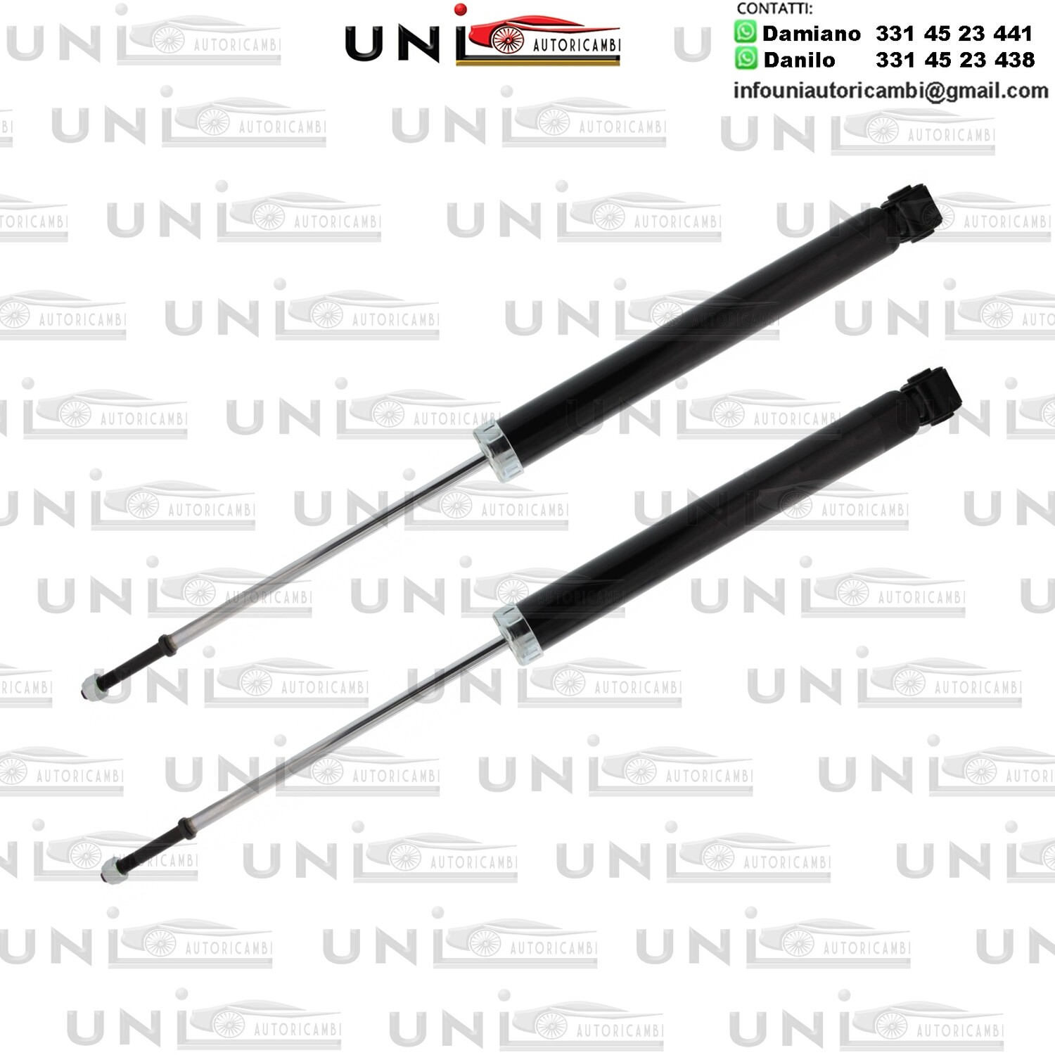 2X Ammortizzatore Anteriore Normali a Gas DAIHATSU CHARADE TOYOTA VITZ / YARIS