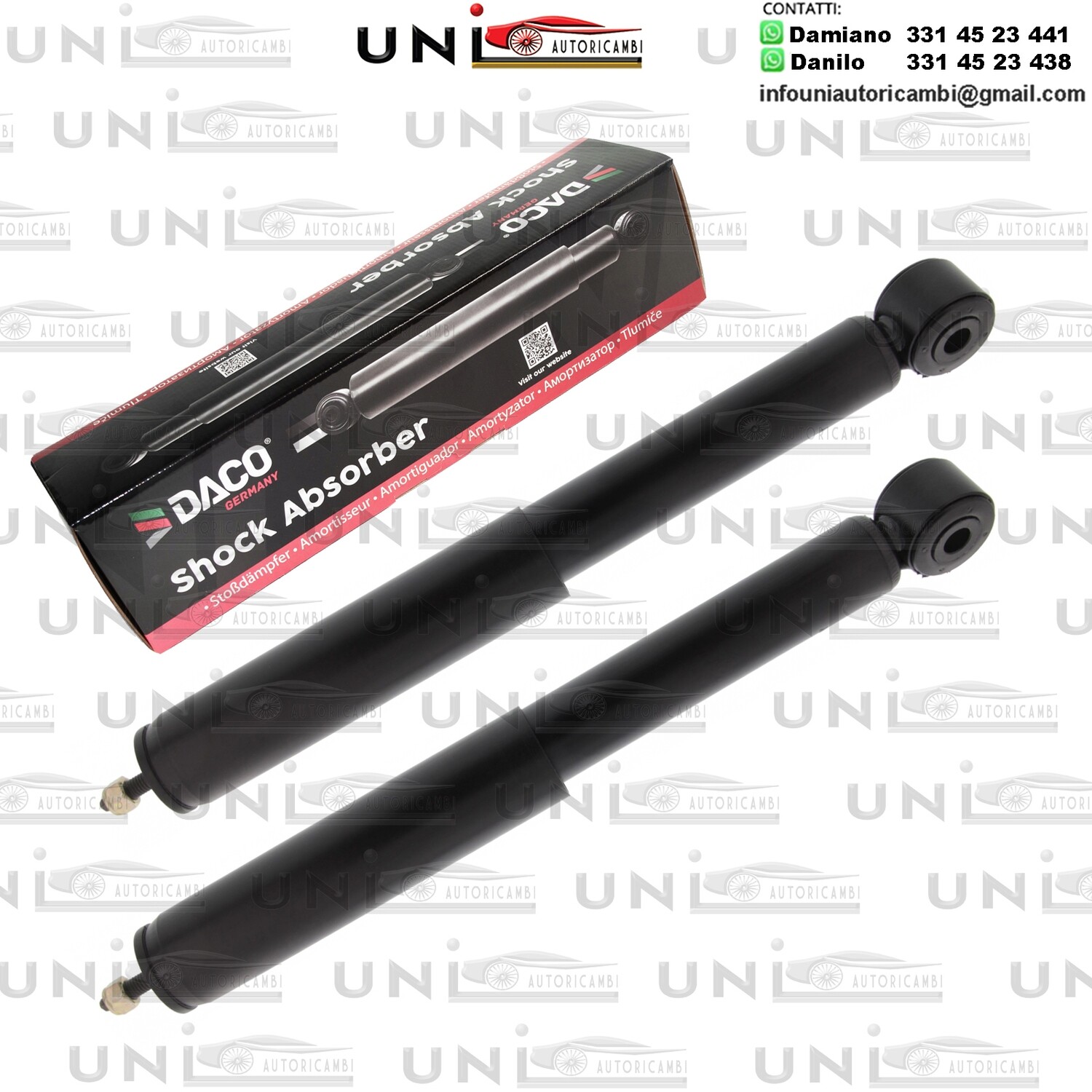 2X Ammortizzatore Anteriore Rinforzati a Gas VOLVO 850 / C70 l / S70 / V70 l