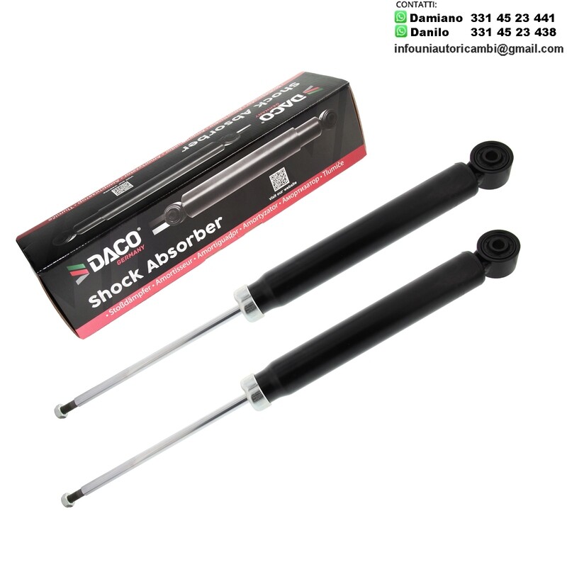 2X Ammortizzatore Anteriore Rinforzati a Gas AUDI A3 SEAT ALTEA / LEON / TOLEDO lll / SKODA OCTVIA / ll / YETI VW GOLF V / Vl / JETTA lll / SCIROCCO / TOURAN