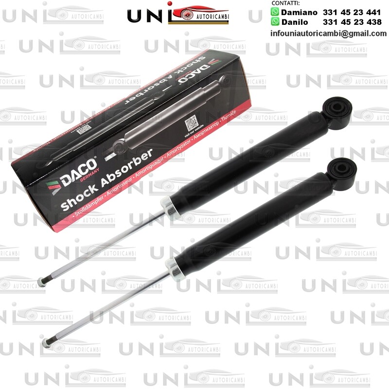2X Ammortizzatore Anteriore Rinforzati a Gas AUDI A3 SEAT ALTEA / LEON / TOLEDO lll / SKODA OCTVIA / ll / YETI VW GOLF V / Vl / JETTA lll / SCIROCCO / TOURAN