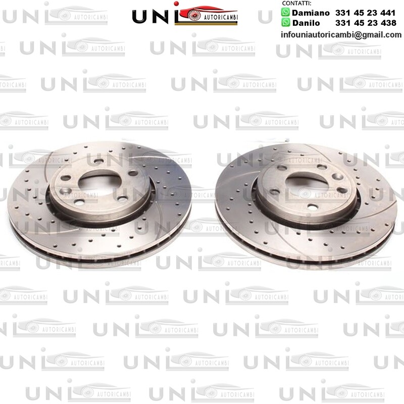 2X Dischi Sportivi Anteriori Nissan Primastar/ Opel Vivaro/ Renault Trafic II