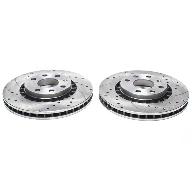 2X Dischi Sportivi Anteriori Daewoo Aranos,Espero/ Lotus Elan/ Opel Astra F,Vectra