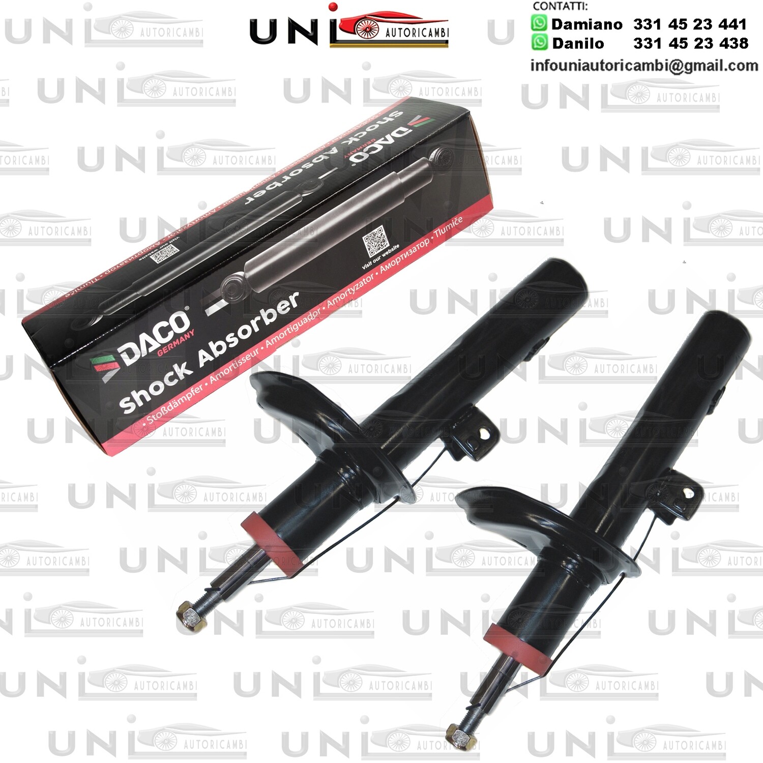 2 Ammortizzatore Anteriore Rinforzati a Olio CITROEN ZX PEUGEOT 306