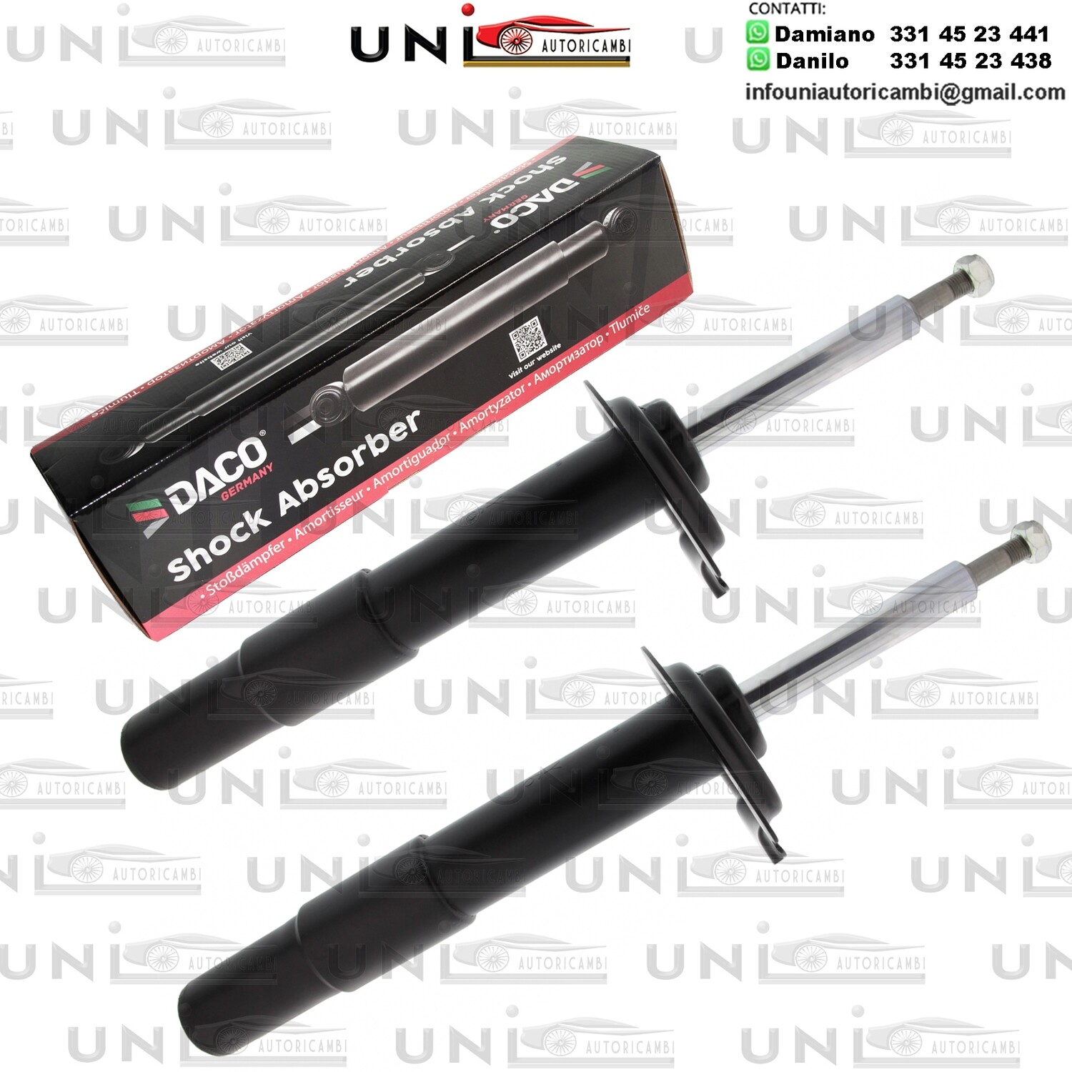 2 Ammortizzatore Anteriore Rinforzati a Gas BMW SERIE 5