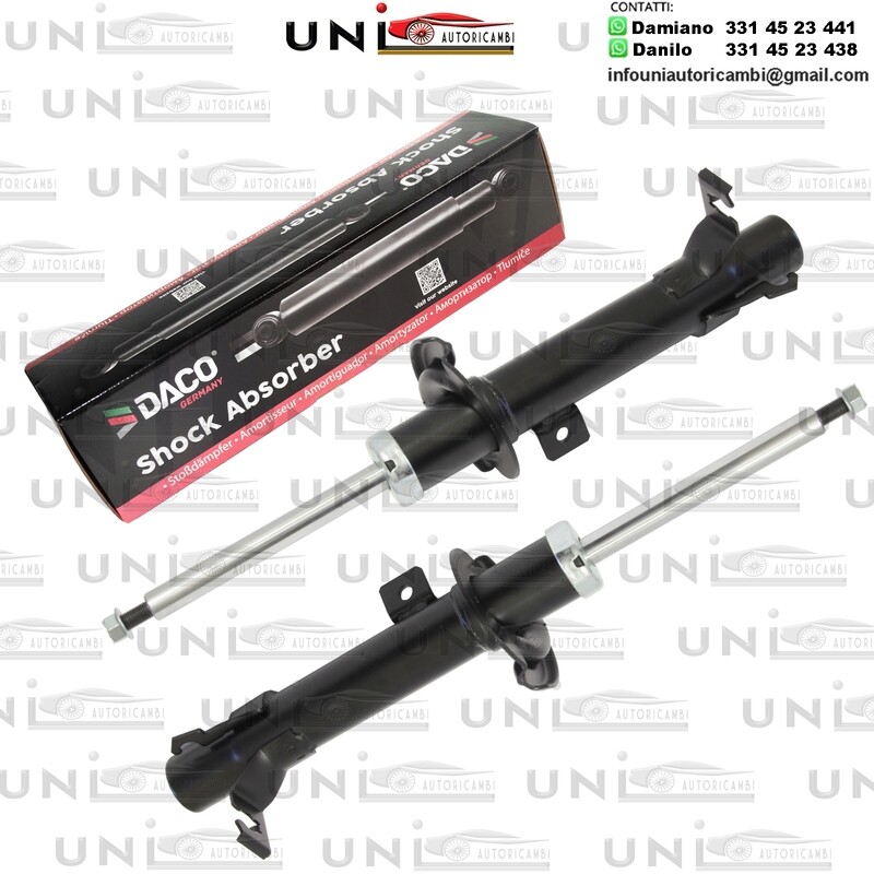 2 Ammortizzatore Anteriore Rinforzati a Gas FORD FIESTA V MAZDA 2 / DEMIO