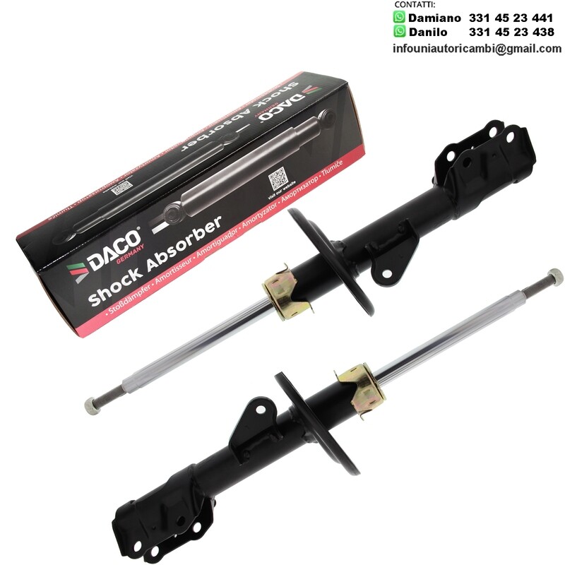 2 Ammortizzatore Anteriore Rinforzati a Gas HONDA FIT II / JAZZ ll