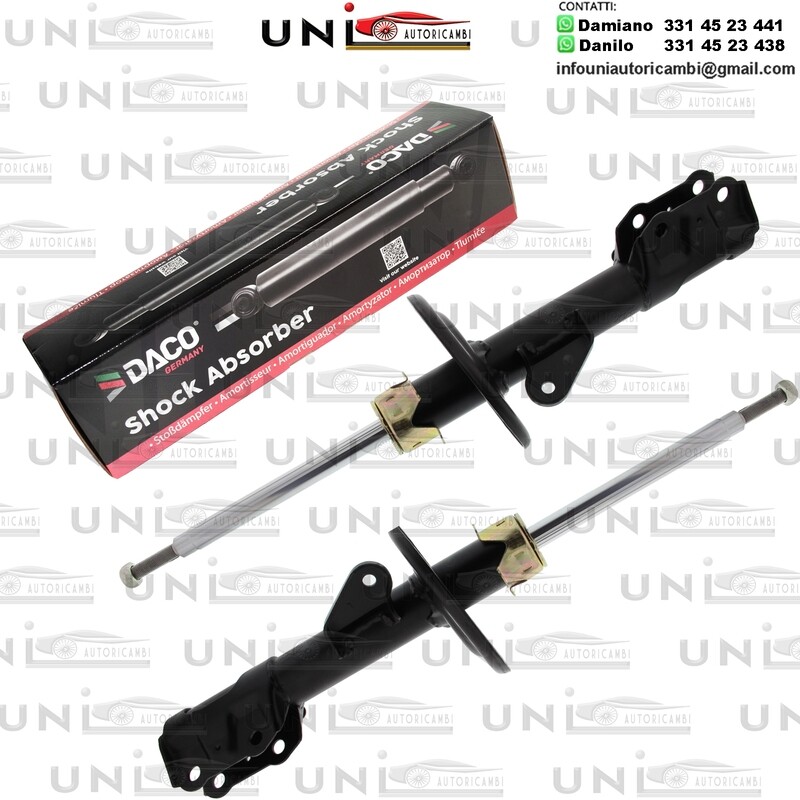 2 Ammortizzatore Anteriore Rinforzati a Gas HONDA FIT II / JAZZ ll