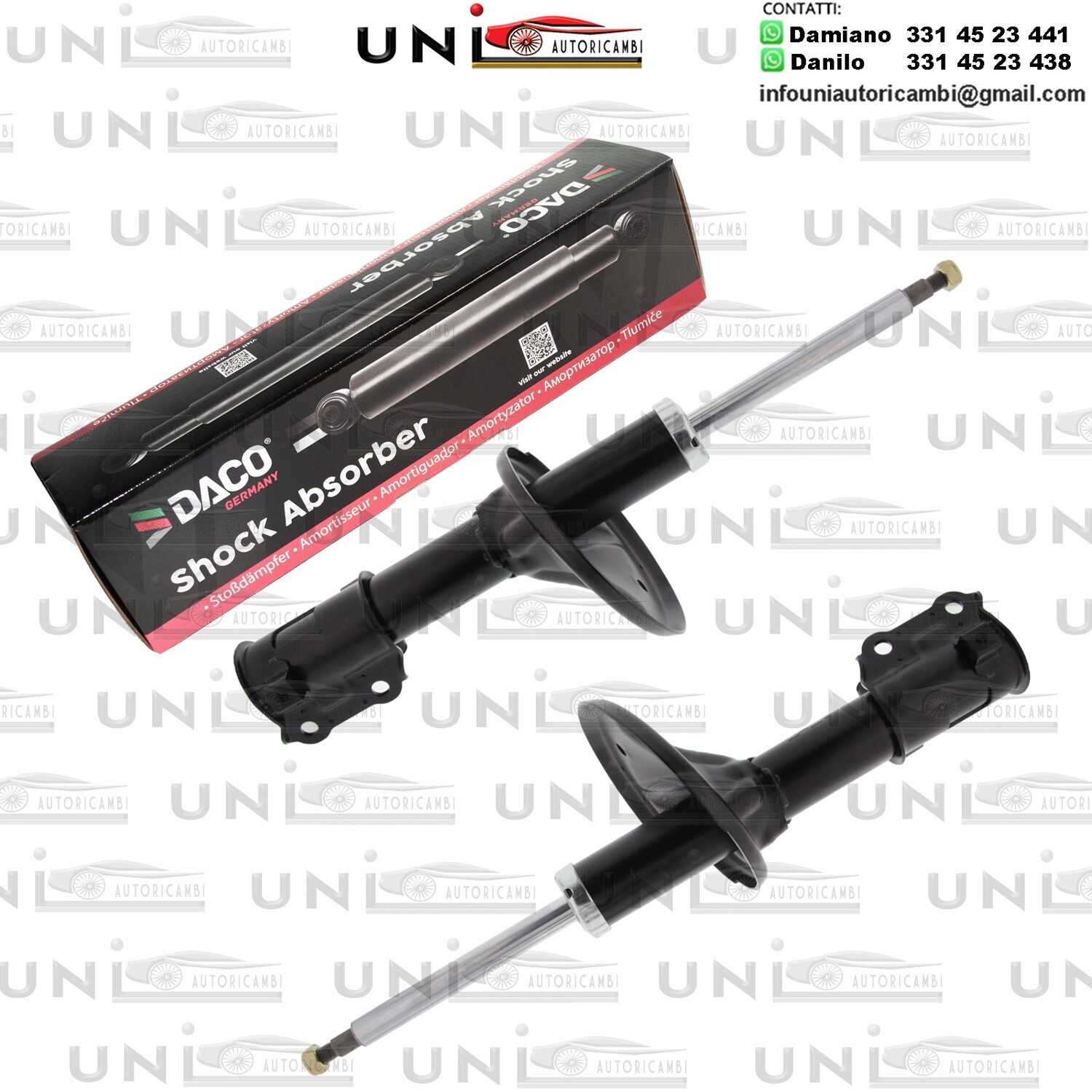 2 Ammortizzatore Anteriore Rinforzati a Gas HYUNDAI MATRIX